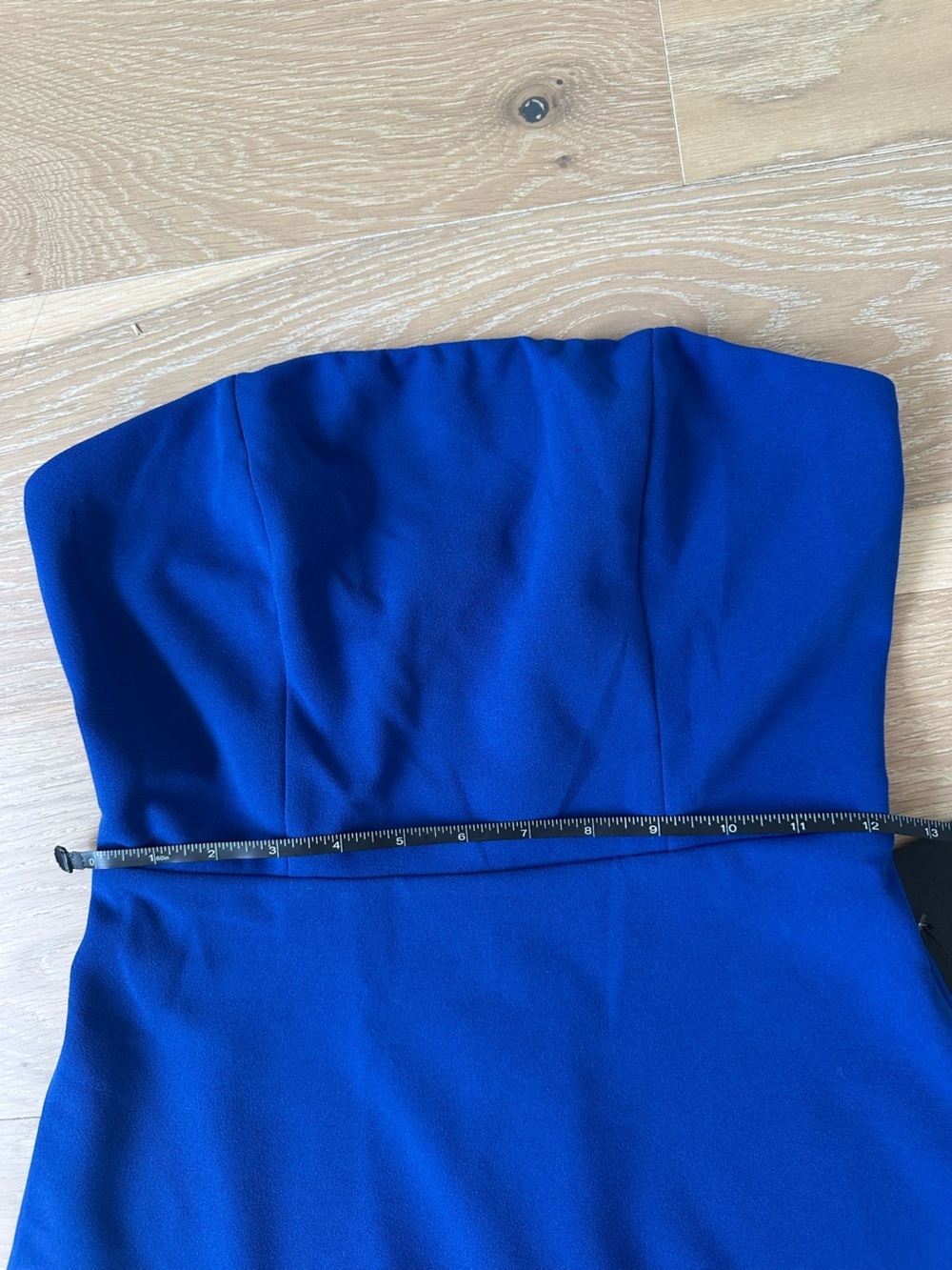 Lulus Compelling Style Royal Blue Strapless A-Line Maxi Dress Size Small Formal - Picture 16 of 16